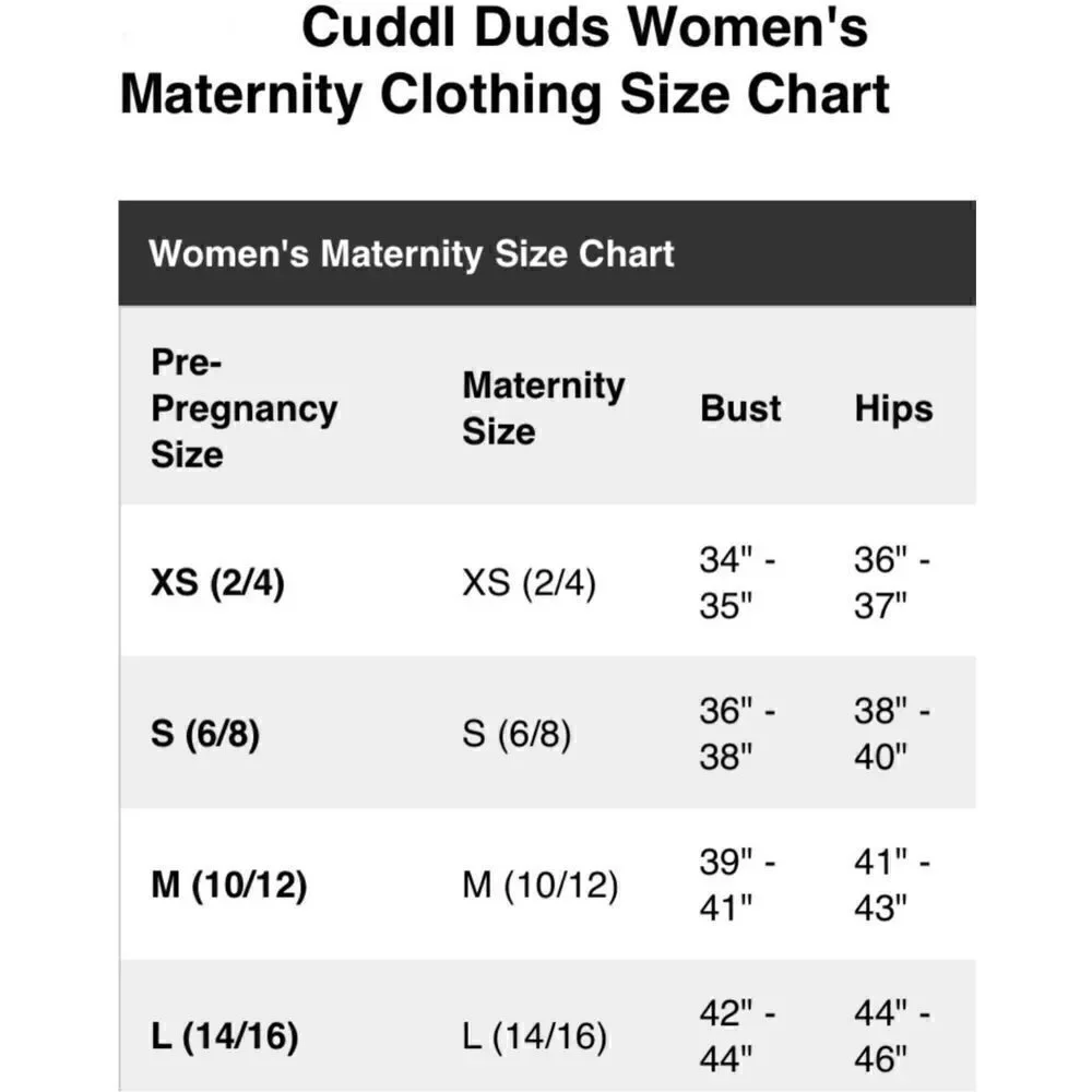 Cuddl Duds Maternity XS 2-piece Velour Pajama Top & Pajama Jogger Pants Set